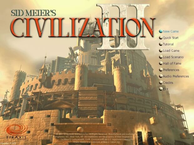 Civilization 3 Windows Vista