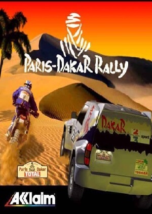 Paris Dakar Rally pc game cover