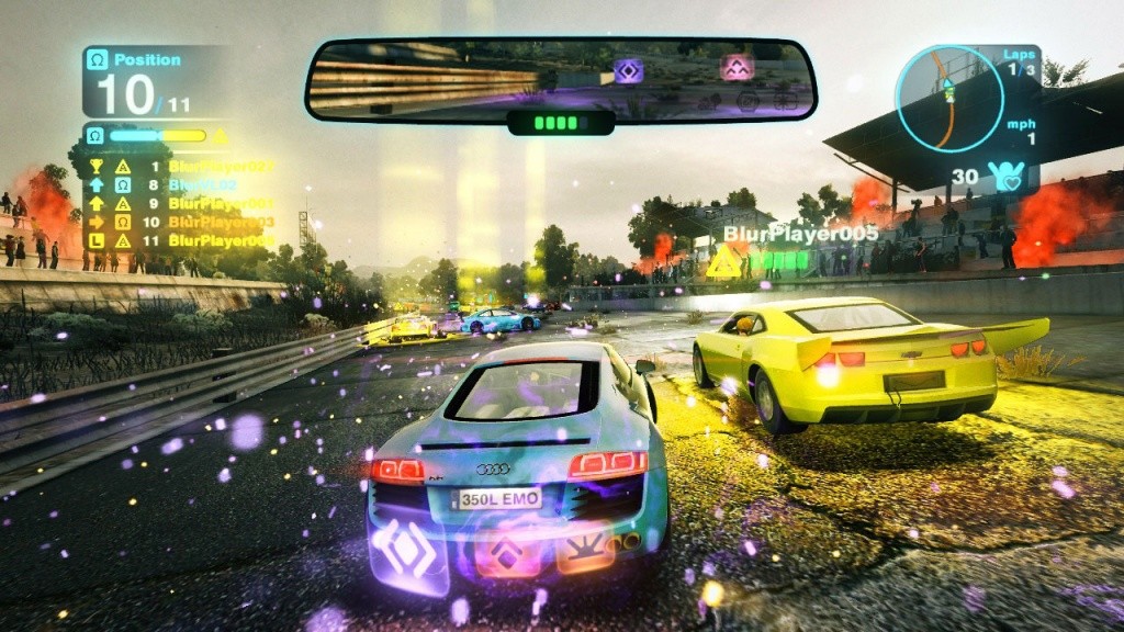 Blur Video Gameplay