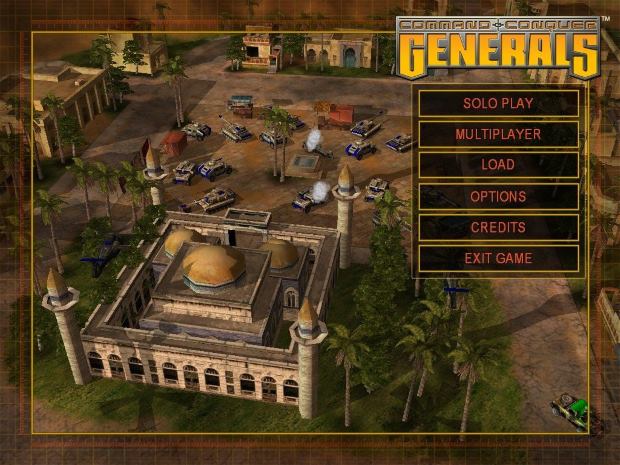 Command & Conquer Generals Video Gameplay