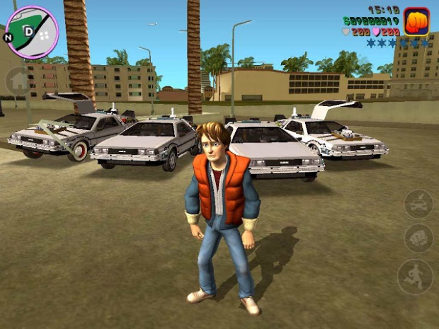 GTA Vice City Back to the Future Hill Valley Game highly ...